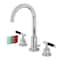 Fauceture FSC8921CKL Kaiser Widespread Bathroom Faucet W/ Brass Pop-Up, Chrome FSC8921CKL - alternate 1